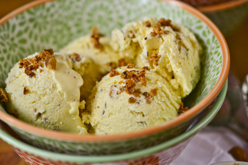 Salted Almond Ice Cream