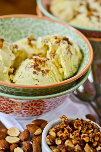 Salted Almond Ice Cream