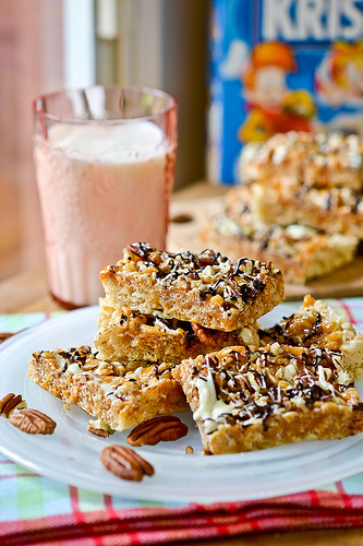 Chocolate-Caramel Crispy Treats-10