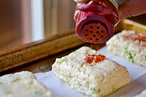 Scallion & Ricotta Scones-9