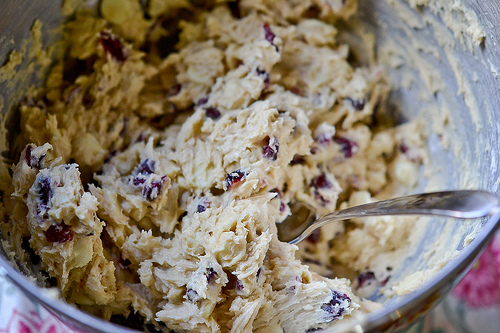 White Chocolate Cranberry Cookies-3