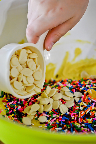 Lemon Cake Batter Blondies-6