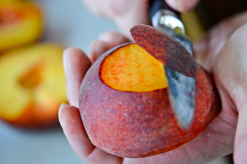 Cheesecake-Stuffed Peaches-3