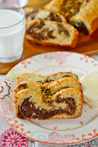 Chocolate Sweet Cream Marble Loaf-10