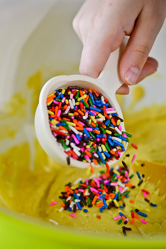 Lemon Cake Batter Blondies-5