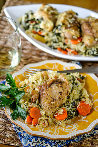 One-Pot Chicken & Rice with Swiss Chard (11 of 13)