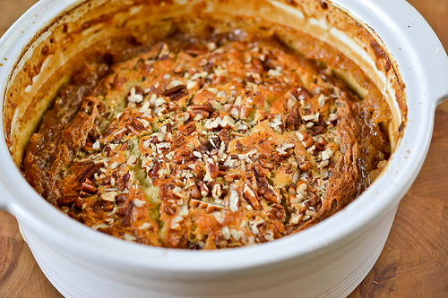 Maple-Banana Pudding Cake-7