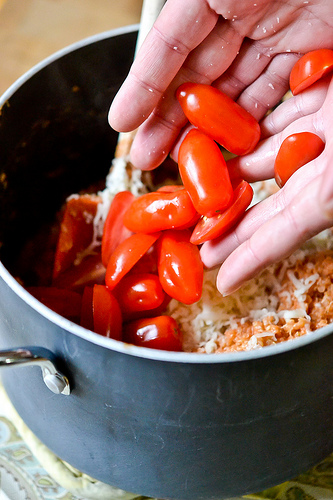 Creamy Caprese Quinoa Bake-7
