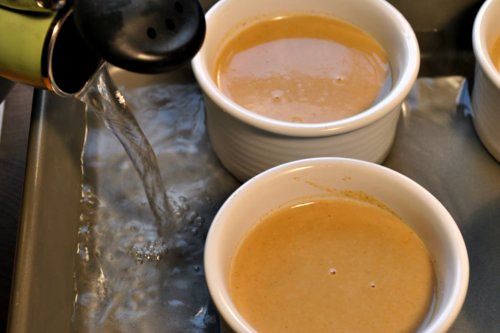 Pumpkin and Brown Sugar Creme Brulee