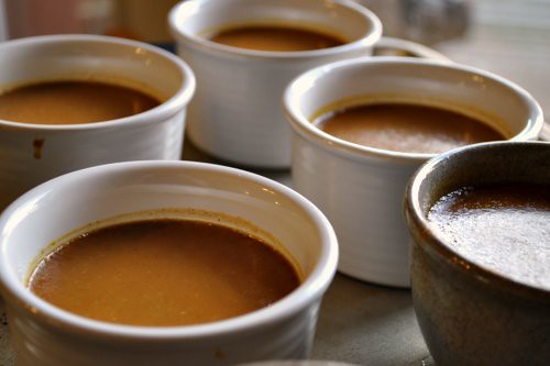 Pumpkin and Brown Sugar Creme Brulee