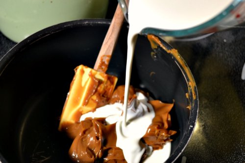 Chocolate Dulce de Leche Bars