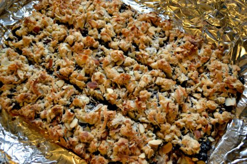 Triple Cherry Streusal Bars