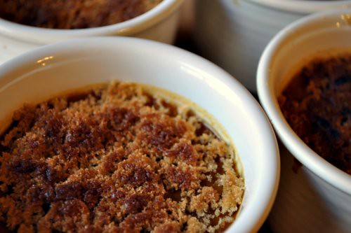 Pumpkin and Brown Sugar Creme Brulee