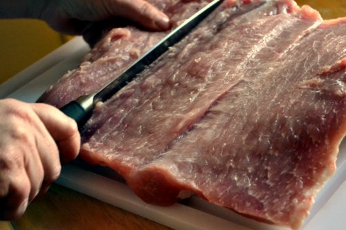 Lemon Prosciutto-Stuffed Pork Roast