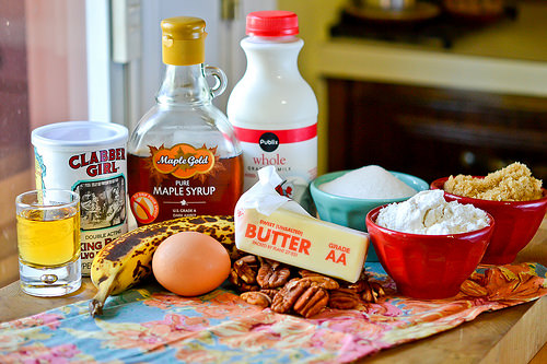 Maple-Banana Pudding Cake-1