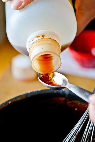 Pumpkin-Brownie Swirl Pie-4