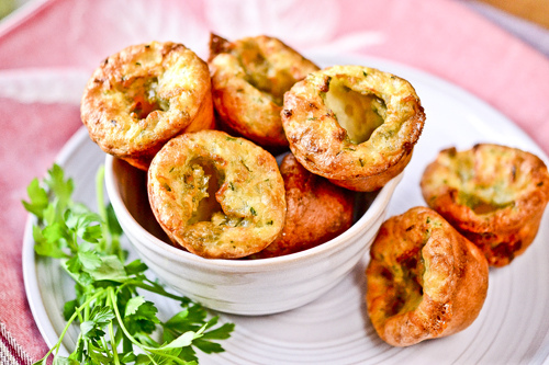 Mini Blue Cheese Popovers 4