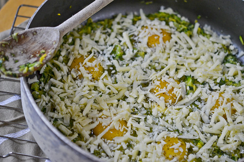 Skillet Eggs with Squash