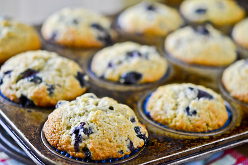 Banana Blueberry Muffins 12