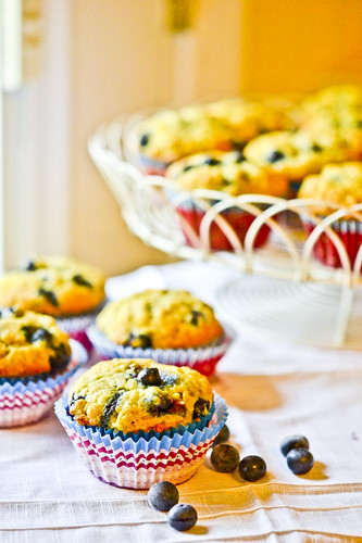 Banana Blueberry Muffins 8