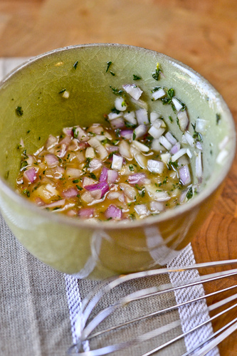 Brussels Sprouts & Butternut Squash with Bacon Vinaigrette 13