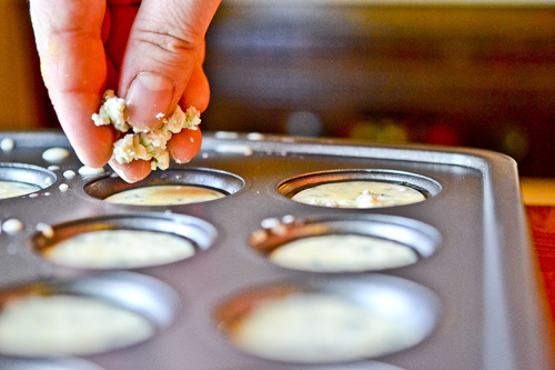 Mini Blue Cheese Popovers 12