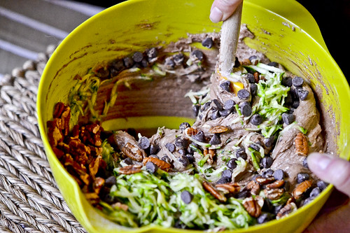 Chocolate Zucchini Cake 11