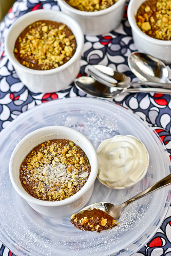 Chocolate-Amaretto Souffles 2