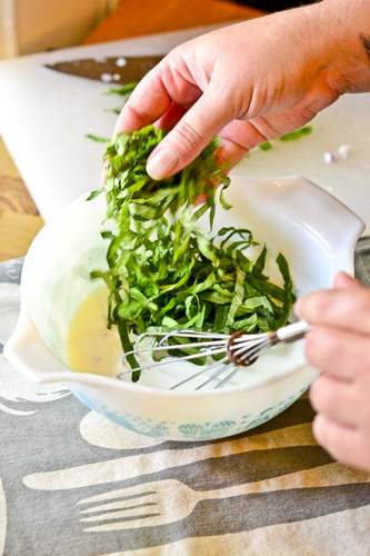 Tomato Salad with Buttermilk Basil Dressing 10