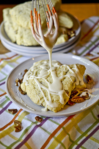 Maple Pecan Scones 7