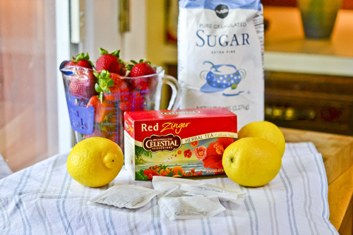 Strawberry Hibiscus Tea Lemonade 19