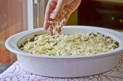 Wild Rice Gratin with Kale, Caramelized Onions & Baby Swiss 9
