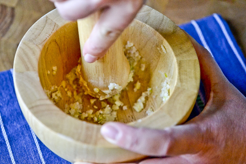 Garlic Butter-Rubbed Roast Chicken with Oranges & Red Onions 18