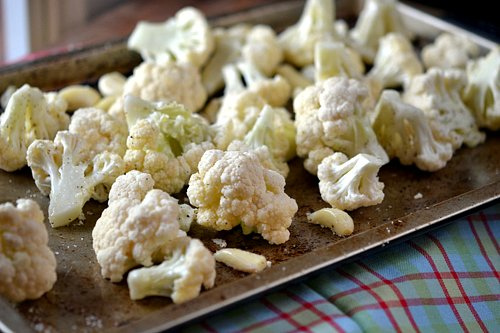 Garlic-Roasted Cauliflower 1