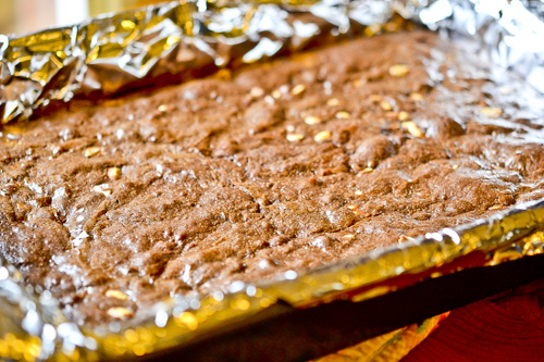 Peanut Butter Fudge Brownies 11