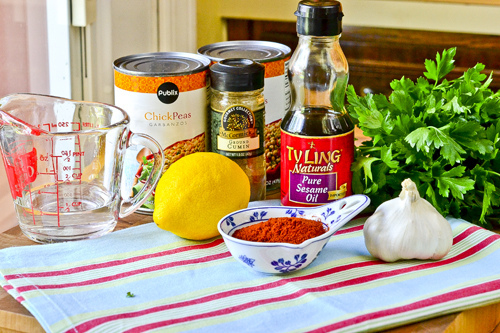 Hummus with Parmesan Herb Pita Chips 17