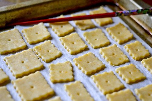 Homemade Cheese Crackers 11