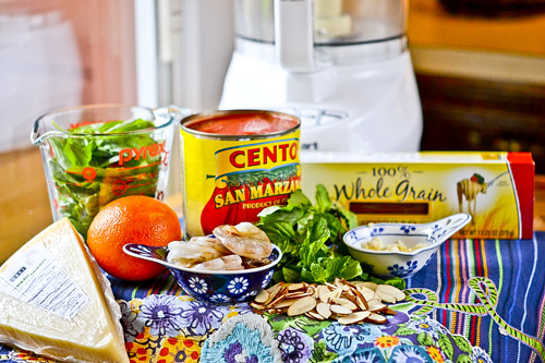 Spaghetti with Pesto & Shrimp 12