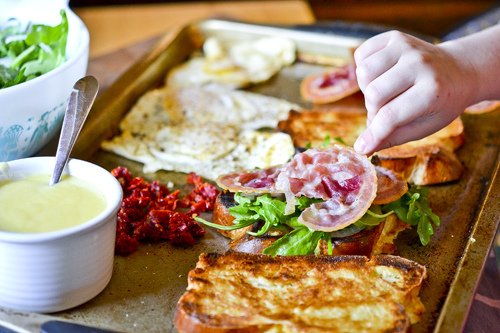 Fancy Egg Sandwiches