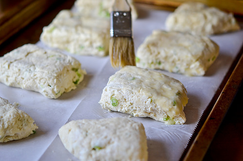 Scallion & Ricotta Scones-8