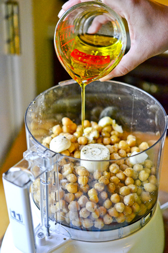 Hummus with Parmesan Herb Pita Chips 15