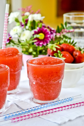 Strawberry Wine Slushies 2