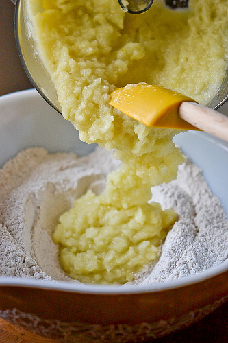 Apple Spice Cake with Cream Cheese Icing-4