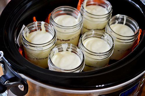 Chocolate Banana Cheesecake in a Jar-7