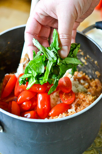 Creamy Caprese Quinoa Bake-8
