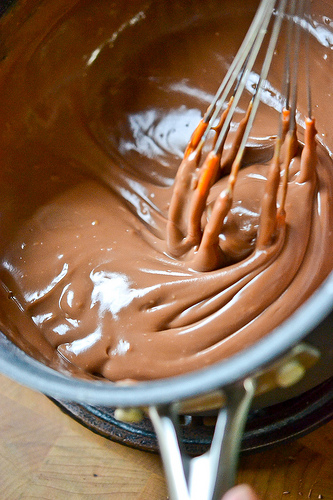 Chocolate Pudding with Baileys-6