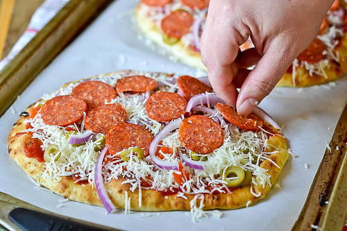 Deluxe Flatbread Pizza-8