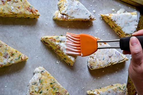 Bacon, Cheddar & Chive Scones-9