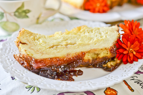 Buttered Toast & Jam Pudding 1