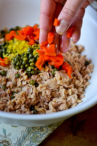 Israeli Couscous Tuna Salad-6